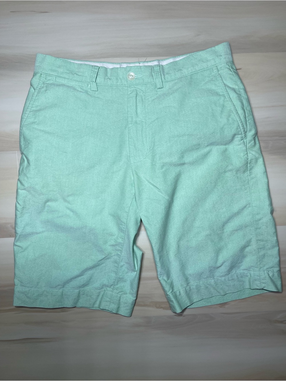Polo Ralph Lauren 100% Cotton Pastel Green Chino Shorts Men Sz 30 Preppy
